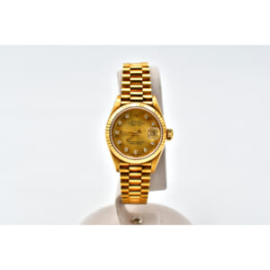 ロレックス デイトジャスト シャンパン文字盤 旧ダイヤ YG/AT 69178G 買取実績【買取日：2025年9月12日】