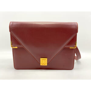 カルティエ ショルダーバッグ 赤 レザー 買取実績【買取日：2025