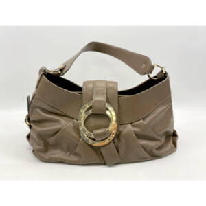 ブルガリ チャンドラ ワンショルダーバッグ ブラウン レザー 買取実績【買取日：2025年9月6日】