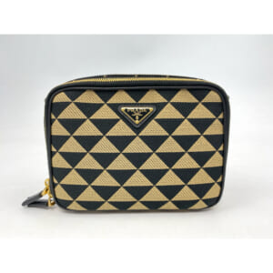 プラダ ブリックエンブロイダリーファブリックショルダーバッグ 2VH069 買取実績【買取日：2025年9月18日】