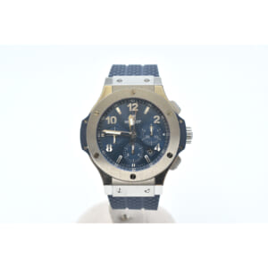 ウブロ ビッグバン クロノグラフ 青文字盤 SS×ラバー/AT 301.SX.710.RX 買取実績【買取日：2025年9月2日】