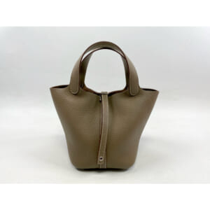 エルメス ピコタンロックPM エトゥープ トリヨンクレマンス SV金具 W刻印 買取実績【買取日：2025年9月4日】