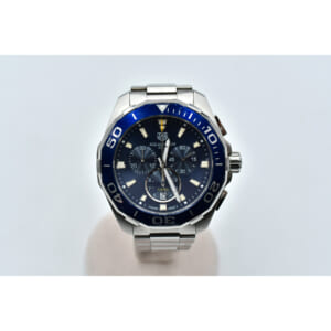 タグホイヤー アクアレーサー クロノグラフ 青文字盤 SS/QZ CAY111B.BA0927 買取実績【買取日：2025年9月12日】