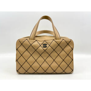 シャネル ワイルドステッチ ハンドバッグ ブラウン レザー 買取実績【買取日：2025年9月17日】