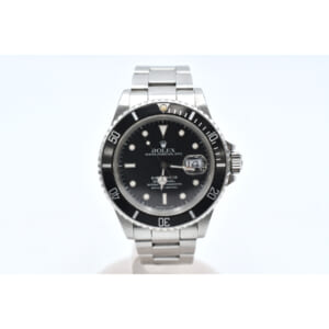 ロレックス サブマリーナーデイト 黒文字盤 SS/AT 168000 買取実績【買取日：2025年9月12日】