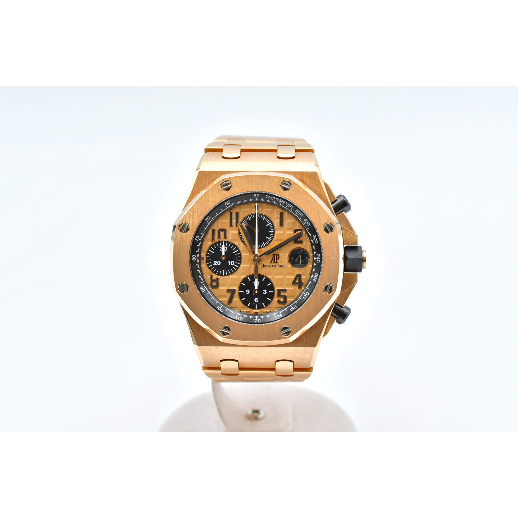 オーデマ ピゲ ロイヤルオーク オフショア ゴールド文字盤 YG/AT 26470OR.OO.1000OR.01 ABランク