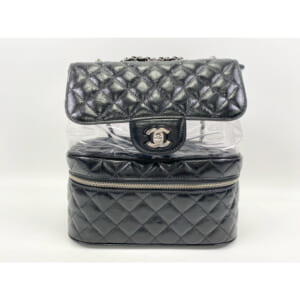 ※megcari※　　　　　　　　　　　　　　【激レア 良品】シャネル 名東】【CHANEL】シャネル トップハンドル ミニフラップバッグ