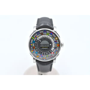 ルイ・ヴィトン エスカル タイムゾーン シルバー文字盤 SS×革/AT Q5D20 買取実績【買取日：2025年9月15日】