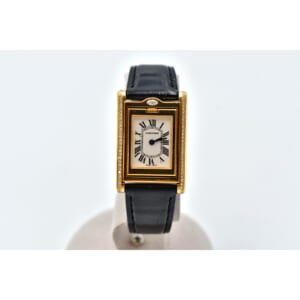 カルティエ マスト タンク グレー文字盤 SV×革/QZ 買取実績