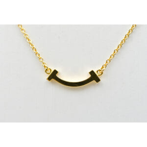 ティファニー Tスマイル ネックレス ミニ Au750YG イエローゴールド 買取実績【買取日：2025年9月12日】