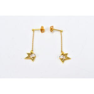 タサキ コメット ダイヤピアス K18 0.13ct 買取実績【買取日：2025年9月4日】