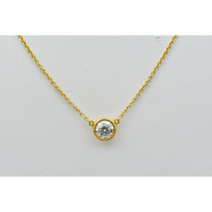 ティファニー バイザヤード ネックレス K18YG 4.5ｍｍ 買取実績【買取日：2025年9月6日】