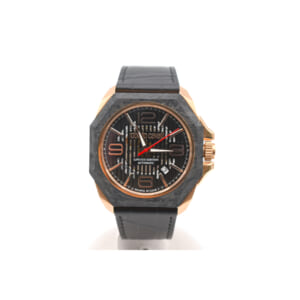 フランク ミュラー ロベルトカヴァリ バイ フランクミュラー メンズウォッチ 黒文字盤 SS×カーボンレザー/AT RV1G077L0051 買取実績【買取日：2025年9月2日】