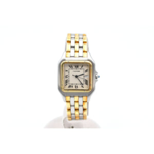 カルティエ パンテール LM 3ロウ 白文字盤 SS×YG/QZ GGC98010 買取実績【買取日：2025年9月6日】