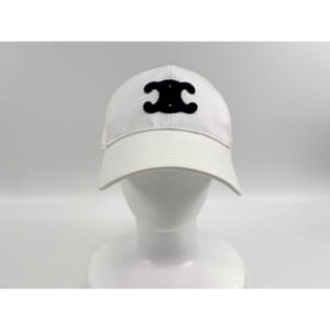 セリーヌ トリオンフ ベースボールキャップ 白 コットン M 2AUT6969P 買取実績【買取日：2025年9月17日】