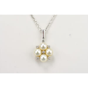 ミキモト パールネックレス K18WG 約5.4mm 買取実績【買取日：2025年9月12日】