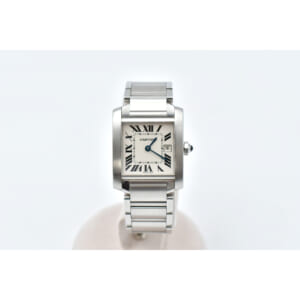 カルティエ バンテール ヴァンドーム SM アイボリー文字盤 SS×YG