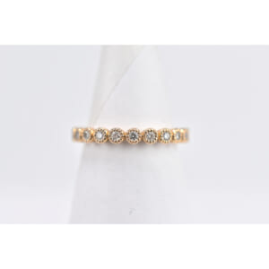 ポンテヴェキオ ダイヤリング K18 0.15 ct 買取実績【買取日：2025年9月12日】
