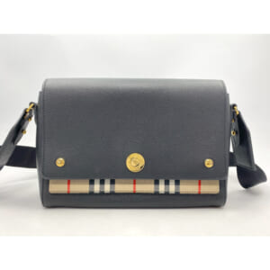 バーバリー レザー＆ヴィンテージチェック ノート クロスボディバッグ 8021110 買取実績【買取日：2025年9月4日】