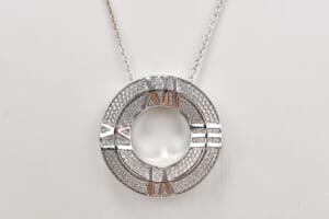 ティファニー アトラス X クローズドサークル ペンダント ネックレス Au750 WG 買取実績【買取日：2025年9月3日】