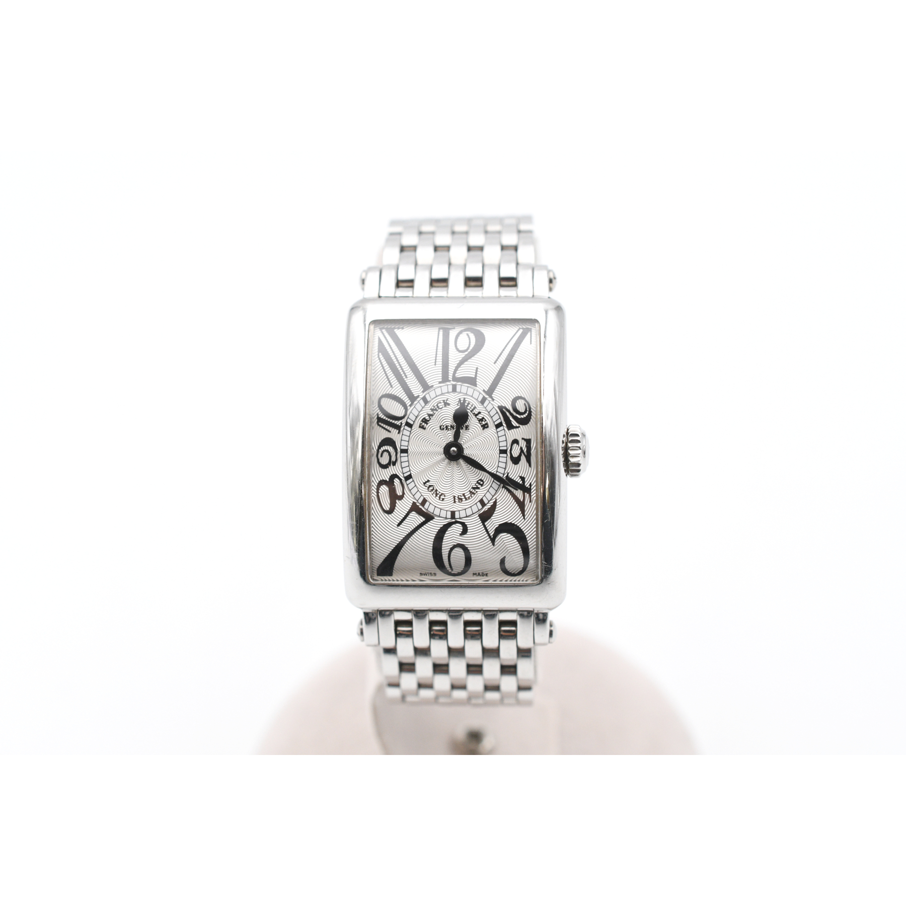 フランク ミュラー ロングアイランド シルバー文字盤 SS/QZ 902QZ Bランク