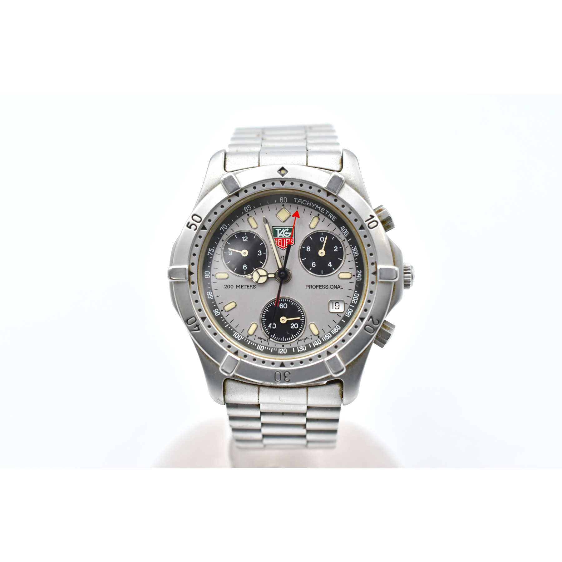 ご依頼品２７ TAG Heuer Carrera クロノグラフ白文字盤 | ヤマダウェブコム