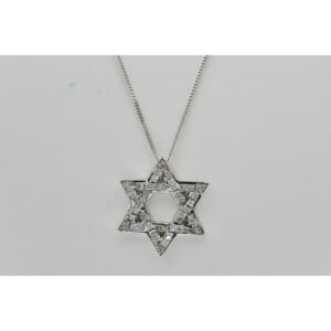 グッチ ラインストーン ヘキサグラムネックレス 750WG 買取実績【買取日：2025年9月3日】