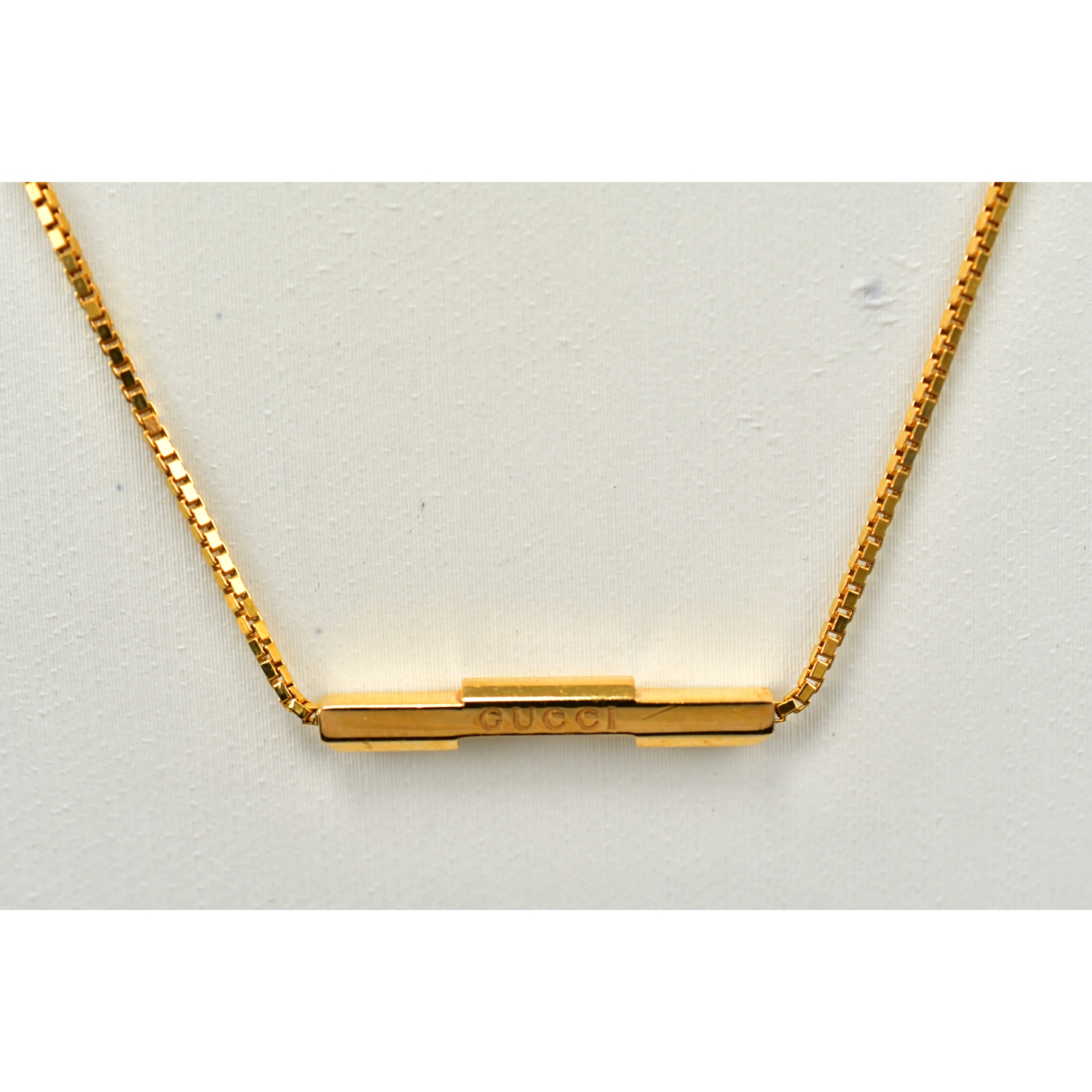 グッチ リンク トゥ ラブ ネックレス 750 Bランク