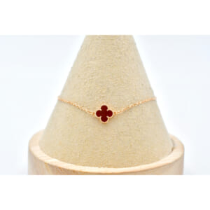 ヴァンクリーフ＆アーペル スウィートアルハンブラ ブレスレット カーネリアン K18PG VCARN59K00 買取実績【買取日：2025年9月5日】