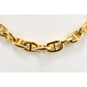 エルメス シェーヌダンクル PM ネックレス K18PG 43コマ 買取実績【買取日：2025年9月15日】