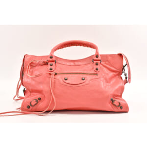 バレンシアガ ザシティ ピンク レザー 115748 買取実績【買取日：2025年9月13日】