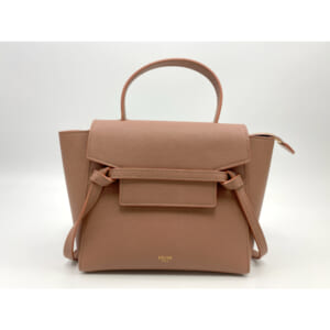 セリーヌ トリフォルド チェーン ショルダーバッグ レザー ライトグレー セリーヌ トリフォルド チェーン ショルダーバッグ レザー