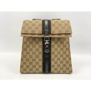 グッチ ジャッキー リュックサック 茶 キャンバス×レザー 買取実績【買取日：2025年9月15日】