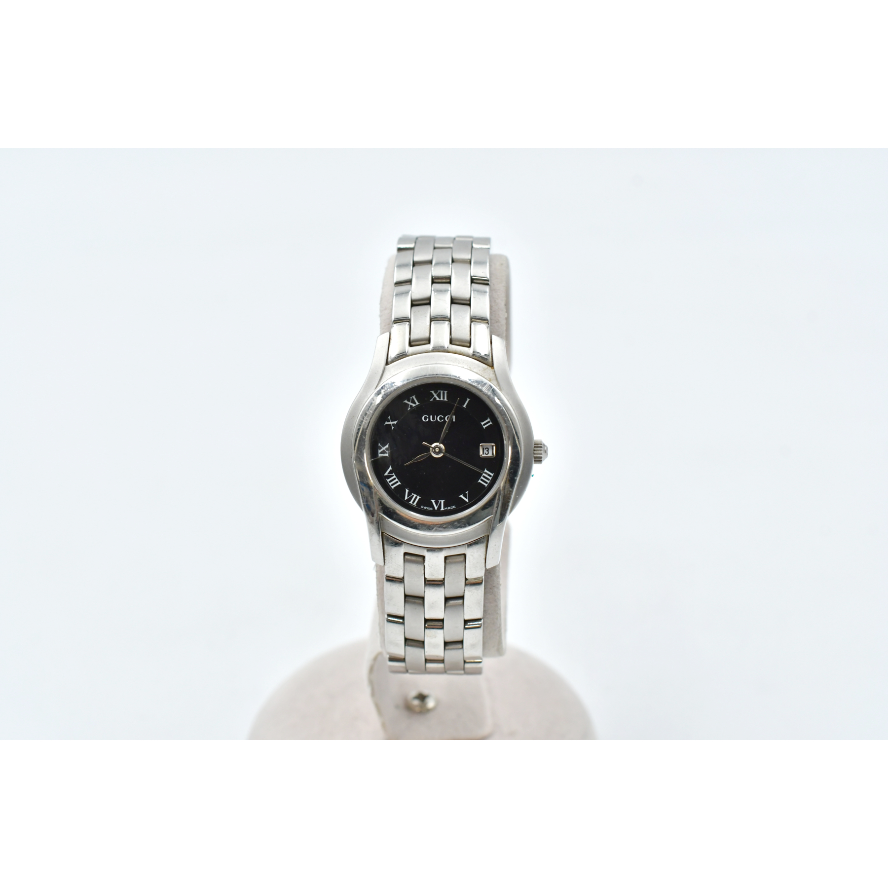 【Gクラス】GUCCI ’グッチ 時計’ 5500L ブラックローマ ☆極美品☆ レンタル商品【5500M】GUCCI Gクラス｜カリトケ