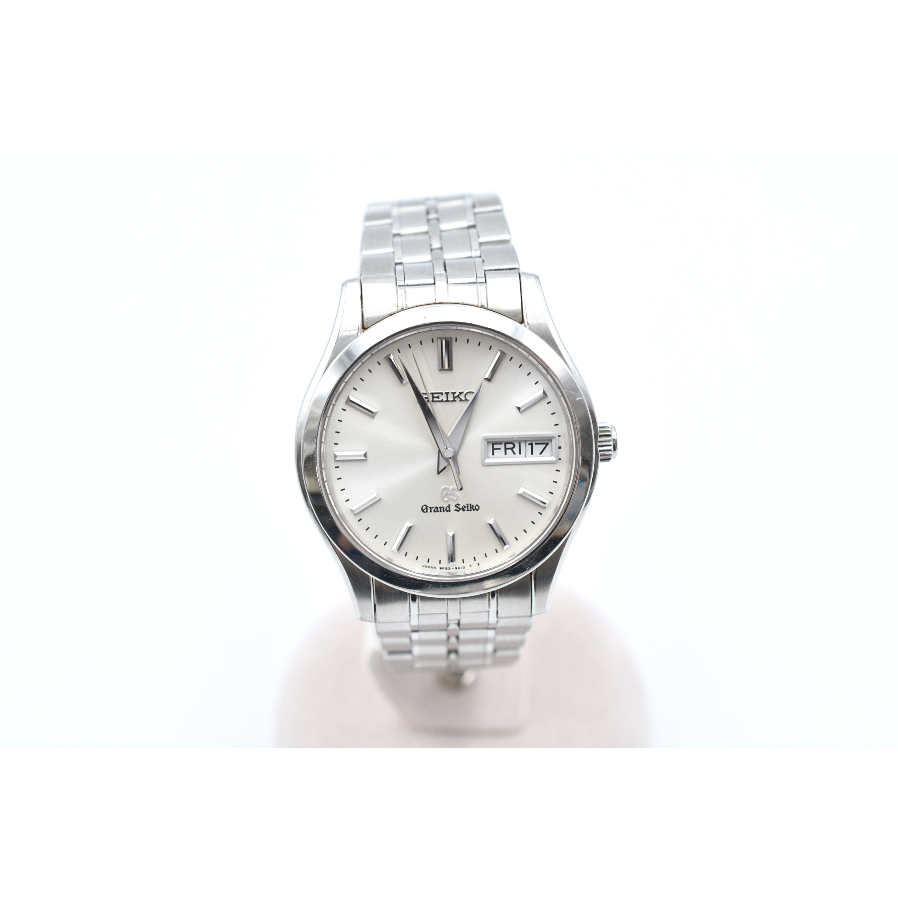 グランドセイコー セイコーセレクション シルバー文字盤 SS/QZ SBGT005 Bランク