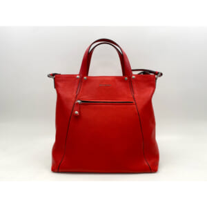 ブルガリ オクト 2WAYトートバッグ 赤 レザー 買取実績【買取日：2025年9月9日】