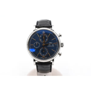IWC ポートフィノ 青文字盤 SS×革/AT IW391036 買取実績【買取日：2025年9月6日】