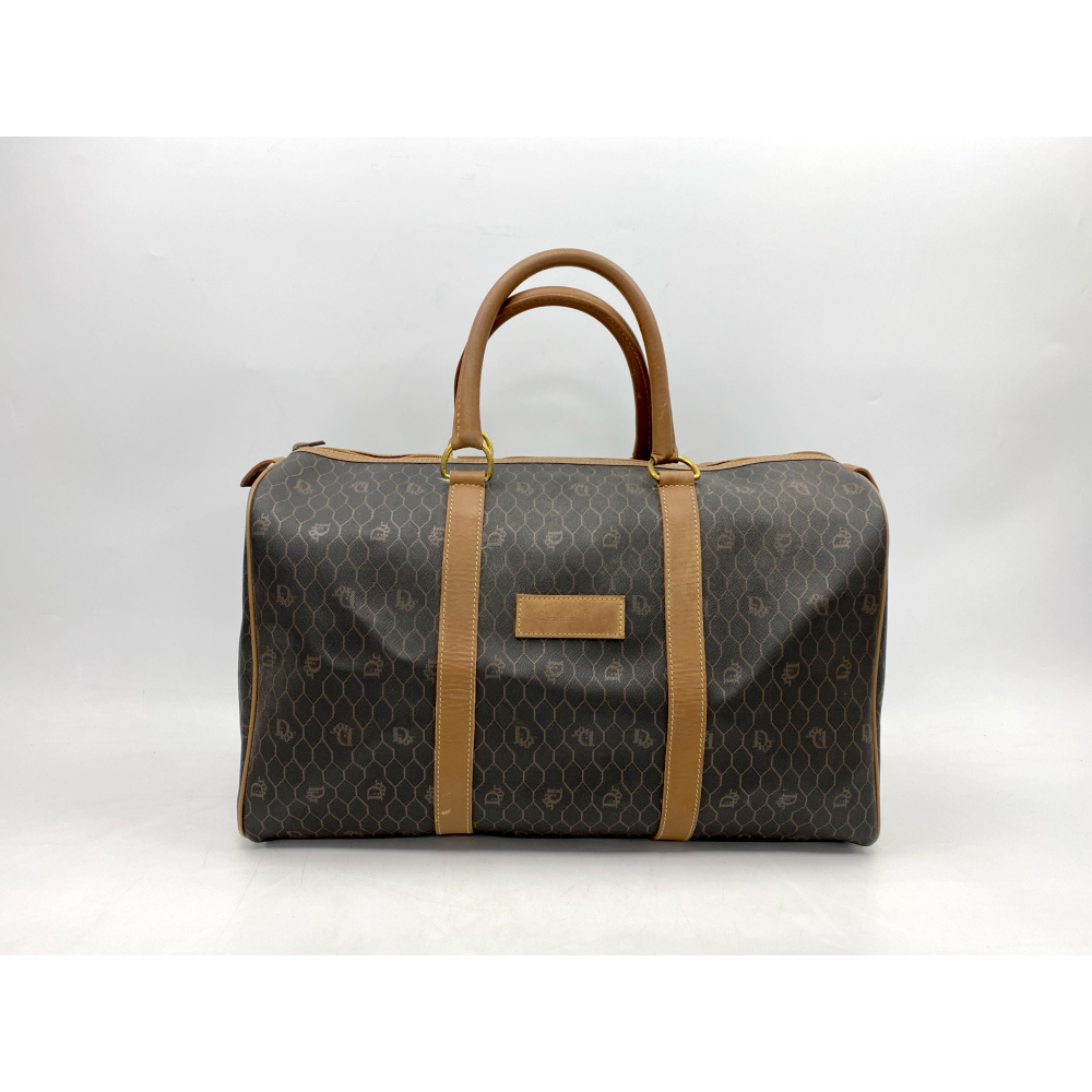 ディオール ハニカム柄 ボストンバッグ Bランク