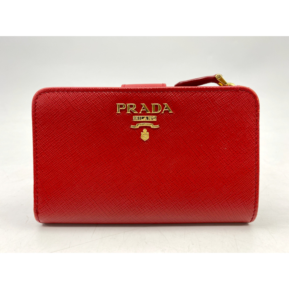 プラダ PRADA 二つ折り 財布 1ML225 コンパクト