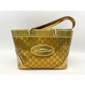 グッチ グッチシマ トートバッグ ゴールド レザー 145993 買取実績【買取日：2025年9月12日】