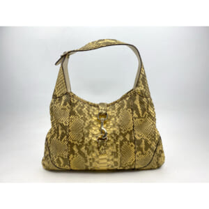 グッチ ジャッキー ショルダーバッグ パイソン ゴールド系 153029 買取実績【買取日：2025年9月14日】