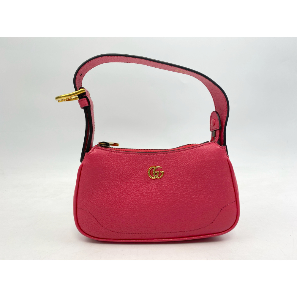 グッチ GGマーモント アフロディーテ ミニハンドバッグ ピンク 739076 Sランク