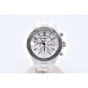 シャネル J12 クロノグラフ 白文字盤 CE×SS/AT H1664 買取実績【買取日：2025年10月19日】