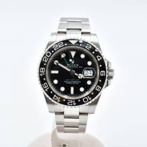 ロレックス GMTマスターⅡ 黒文字盤 SS/AT 116710LN 買取実績【買取日：2025年10月11日】