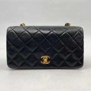 シャネル マトラッセ19 ラムスキン 黒 Sフラップ Sチェーン ショルダーバッグ GD金具 1番台 買取実績【買取日：2025年10月23日】