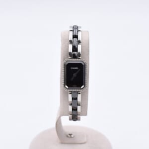 シャネル プルミエール 黒文字盤 ベゼルダイヤ SS×セラ/QZ H2163 買取実績【買取日：2025年10月24日】