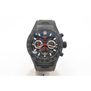 タグホイヤー カレラ ホイヤ 02 クロノグラフ スケルトン文字盤 CE×ラバー/AT 本体のみ CBG2A90 買取実績【買取日：2025年9月25日】