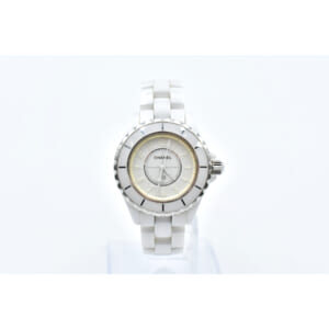 シャネル J12 ホワイトファントム 白文字盤 セラミック/QZ H3442 買取実績【買取日：2025年10月19日】