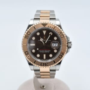 ロレックス ヨットマスター チョコレート文字盤 SS×PG/AT 126621 買取実績【買取日：2025年10月9日】