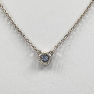 ティファニー バイザヤード アクアマリン ネックレス SV925 買取実績【買取日：2025年10月21日】